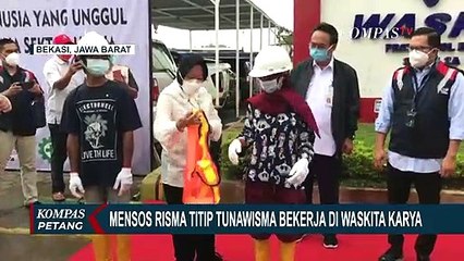 Mensos Risma Titipkan 15 Tunawisma Bekerja di Proyek Becakayu