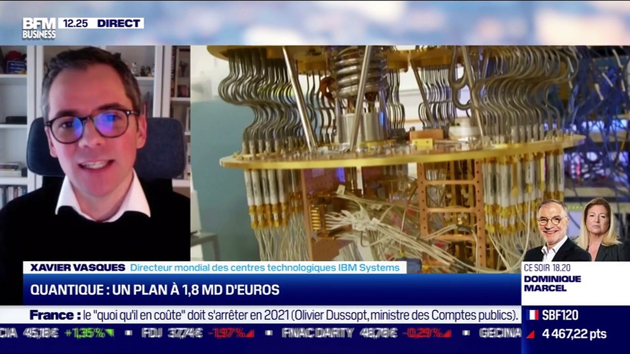 Xavier Vasques (IBM Systems) : Un plan à 1,8 milliard d'euros pour booster l'informatique quantique - 21/01