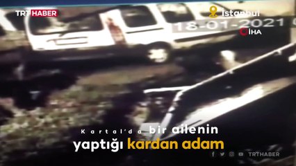 İstanbul'da hırsızlar kardan adam çaldı