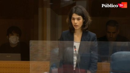 Tensión en el pleno de la Asamblea de Madrid tras Filomena