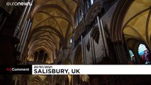 La cathédrale de Salisbury reconvertie en centre de vaccination