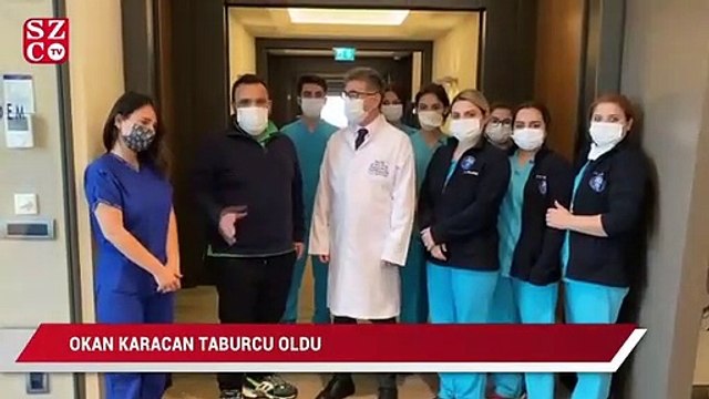 10 gündür hastanede corona tedavisi gören Okan Karacan taburcu oldu