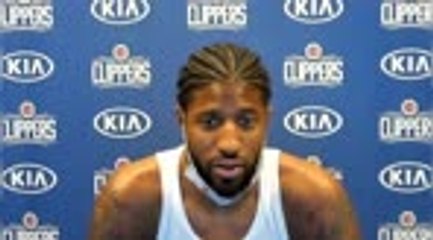 Clippers - George : ''Je dois travailler et m'améliorer''