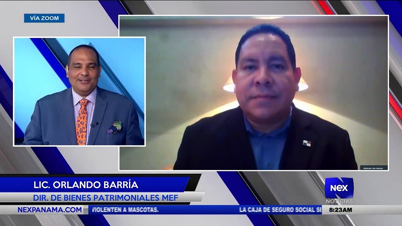 Entrevista al Lic. Orlando Barría, Director de Bienes Patrimoniales del Mef - Nex Noticias