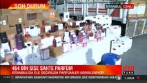 İstanbul'da sahte parfüm operasyonu | Video