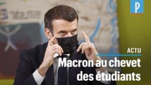 Repas à 1 euro, «chèque psy», cours en présentiel... les annonces de Macron pour les étudiants