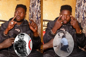 Bébé Saloum très en colère contre la radiation du policier et hausse le ton téngougnouko fén, té..