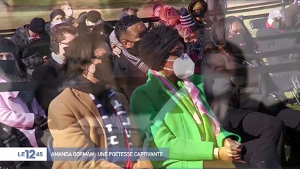 Investiture de Joe Biden : la poétesse Amanda Gorman a fait sensation (vidéo)