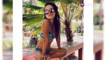 En bikini, Natalia Reyes respondió a quien la mandó a ponerse siliconas