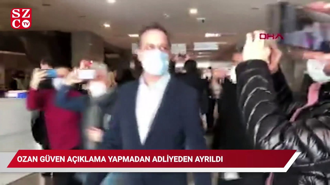 Ozan Güven açıklama yapmadan adliyeden ayrıldı