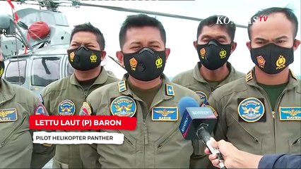 Helikopter TNI AL Kembali Mendarat di Kapal Akibat Cuaca Buruk