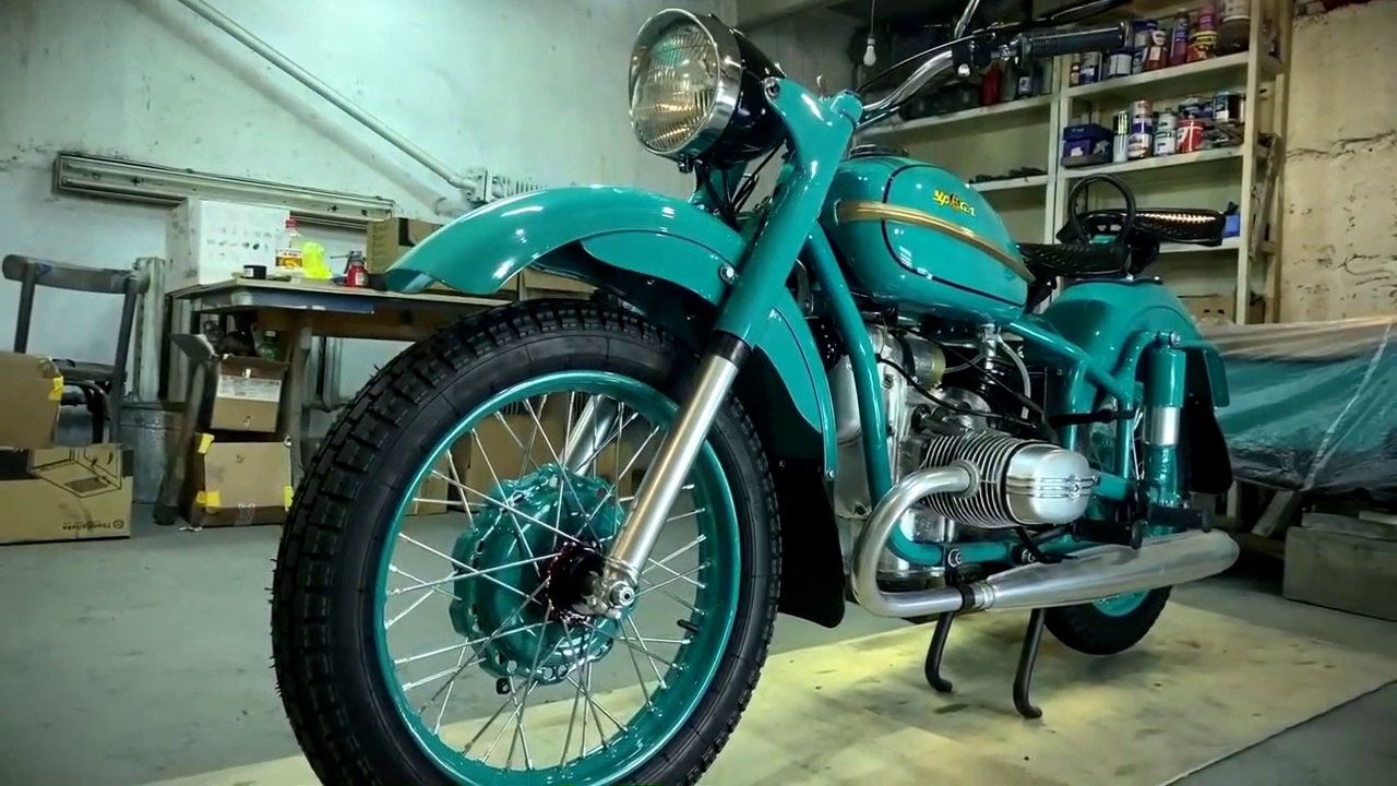 Old Soviet motorcycle full Restoration - Восстановление старого мотоцикла из 1960-х _