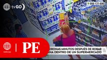 Capturan a dos ladrona minutos después de robar billetera a anciana | Primera Edición