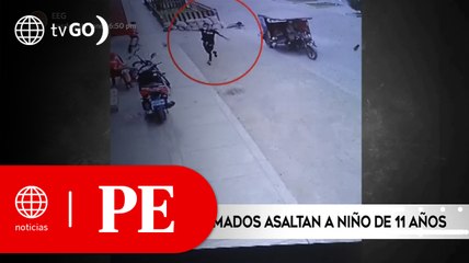 Descargar video: Capturan a raqueteros que asaltaron a niño de 11 años | Primera Edición