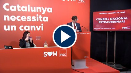 PSC ganaría las elecciones catalanas en votos, según el CIS