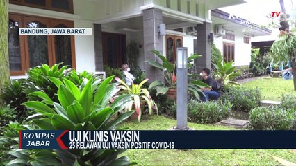 25 Relawan Uji Klinis Vaksin Terpapar Covid 19