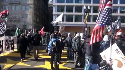 Biden Supporters on the Streets of DC