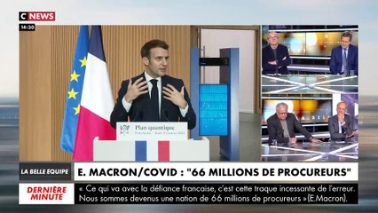 Polémique après la réponse d'Emmanuel Macron face aux critiques sur la gestion de la crise: "La France est devenue une nation de 66 millions de procureurs"