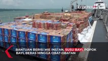 KRI OWA Kirim Bantuan ke Lokasi Gempa Mamuju