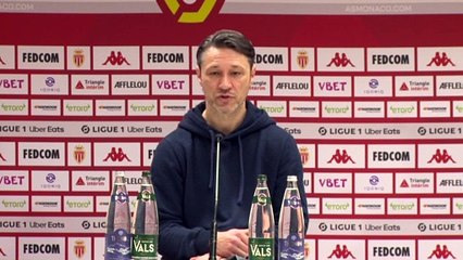 Niko Kovač évoque la bonne forme monégasque