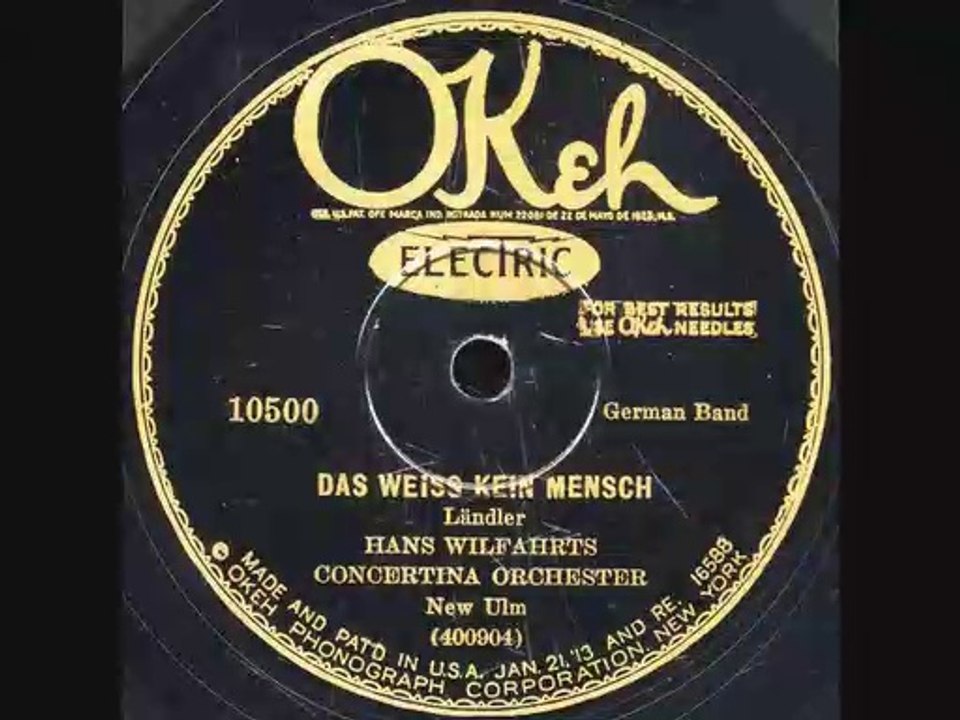 Das Weiss Kein Mensch-Hans Wilfahrts Concertina Orchestra