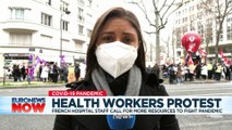France: Hospital workers demand more resources to fight COVID-19
