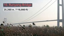 The 10 longest bridges in the world