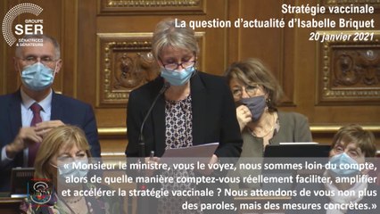 Isabelle Briquet : Question d'actualité du 20 janvier 2021