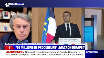 Gilbert Collard: "Si on ne peut plus critiquer la politique du chef de l'État sans être traité de procureur, on est dans quelque chose qui relève du totalitarisme de la pensée"