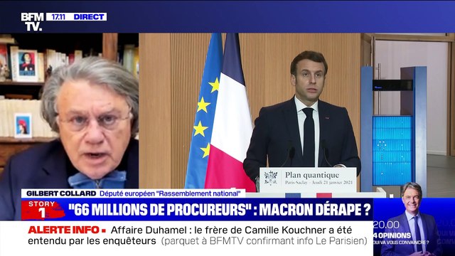 Story 1 : 66 millions de procureurs , Emmanuel Macron dérape ? - 21/01