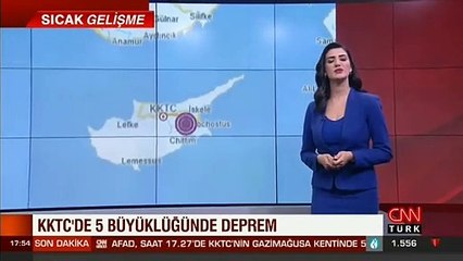 Son dakika... KKTC'de şiddetli deprem!