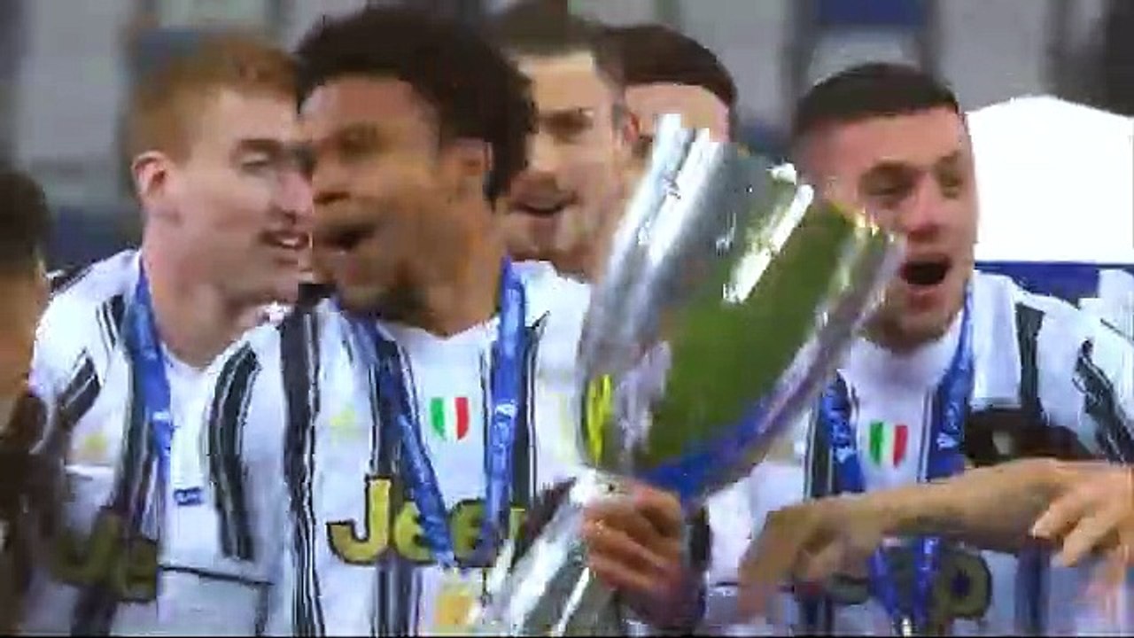 TROPHY LIFT & DRESSING ROOM CELEBRATIONS - Juventus 2-0 Napoli - Supercoppa Italiana