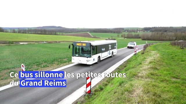 Dans la campagne près de Reims, un Vacci-bus à la rencontre des plus âgés