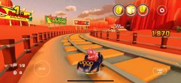 Mario Kart Tour - Pink Gold Peach Gameplay (Peach Pipe 2 Opening High-end Reward Peach Tour)