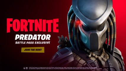 Fortnite - The Predator Arrives Through the Zero Point