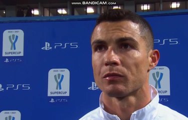 Parole Cr7 post Juve-Napoli 2-0