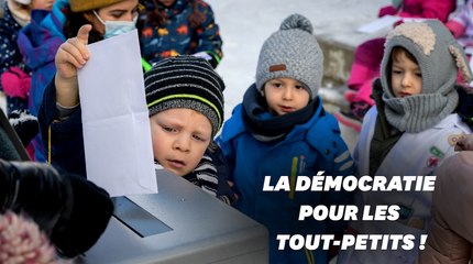 Pour apprendre la démocratie, ces maternelles préparent un référendum... sur la sieste!