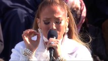 Jennifer Lopez performs ON USA Presidential Inauguration Day 2021