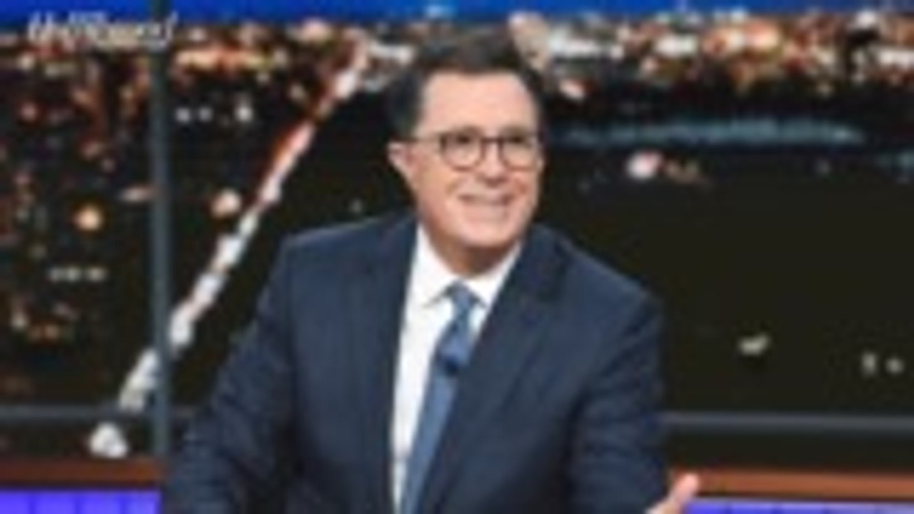 Stephen Colbert on Inauguration: "Joyful Occassion" & "Enormous Relief" | THR News