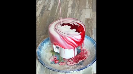 Most Satisfying Mirror Glaze Cake Decorating Compilation_001