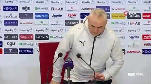 Rıza Çalımbay: “İki takım da kazanmak için oynadı“
