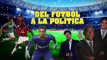 Futbolistas en la politica