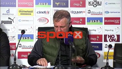 Mesut Bakkal: "Sonuçtan memnun değilim"