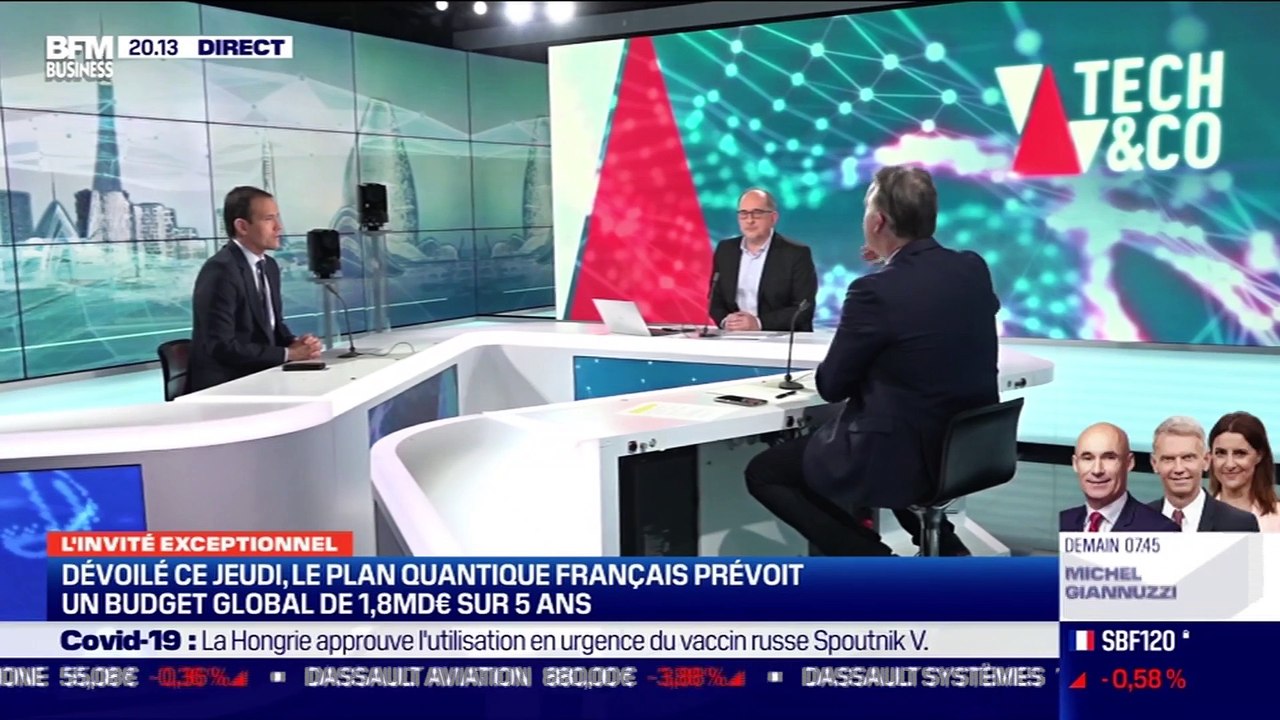 Cédric O (secrétaire d’Etat à la Transition numérique) : Quelles sont les ambitions de la France dans le quantique ? - 21/01