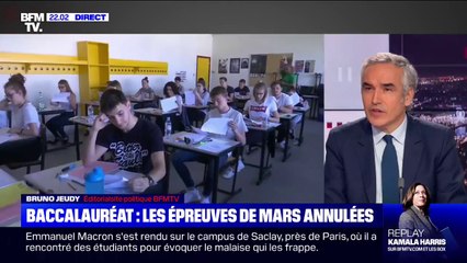 Jean-Michel Blanquer annonce l'annulation des épreuves de spécialité du nouveau bac prévues en mars au profit du contrôle continu