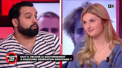 Yassine Belattar face à la porte-parole de Génération Identitaire