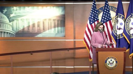 Pelosi insiste en un juicio político contra Trump, pero no fija fecha