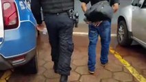 Jovem é detido pela GM ao ser flagrado fumando maconha na Av. Brasil, no Centro