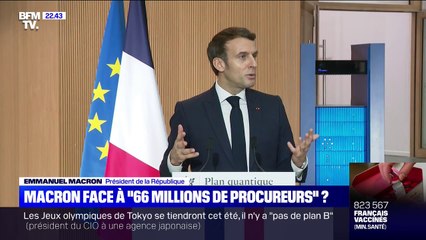 Emmanuel Macron fustige "une nation de 66 millions de procureurs" qui fait "une traque incessante de l’erreur"