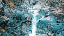 Sleep Sounds filing Water Form Mountain a Beautiful Waterfall, Also for Studying & Focus,White Noise